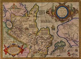 Карты из атласа Абрахама Ортелия 1589 года 2