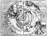 Карта южного полушария 1754 года