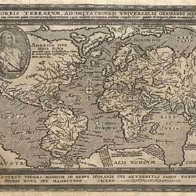 Карты средневековья (1530 - 1570 года)